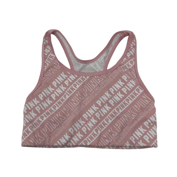 Victoria's Secret Other - Victoria’s Secret PINK Women's LOGO Ultimate Sports Bra Size Small
